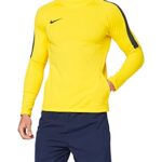 Nike Males’s Academy 18 Hoodie (Tour Yellow/Anthracite/Sad, L)