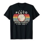 By no methodology Neglect Pluto Shirt. Retro Fashion Silly Station, Science T-Shirt