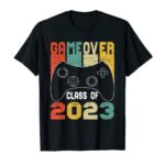 Sport Over Class of 2023 Video Games Vintage Graduation Gamer T-Shirt