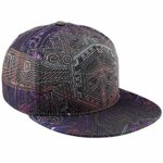 moonsix Unisex Snapback Hats,Adjustable Flat Bill Baseball Caps Dancing Hip Hop Cap,Vogue H