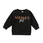 Girls Boys Stable T-Shirt Long Sleeve Thin Pullover Outsized Pull On Top Drop Chilly climate Spring Clothes Sweater Hoodie Tops Murky