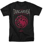 Sport of Thrones Home Targaryen Sigil Unisex Adult T-Shirt, Home Targaryen Sigil, Neat