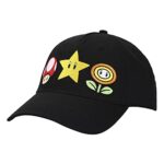 Big Mario Brothers Strength-United statesBlack Dilapidated Adjustable Hat