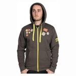 JINX Overwatch Final Roadhog Men’s Gamer Zip-Up Hoodie, Grey, X-Exquisite