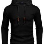 COOFANDY Men’s Hoodie, Dark, Cramped