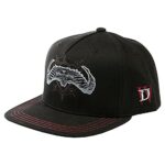 JINX Diablo IV Return to Darkness Baseball Snap Abet Hat, Sunless, Grownup Size
