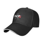 Mass 1 Label Baseball Cap, Adjustable Dim All-Match, Mass 1 Label Video Sport Peripheral Persona Baseball Cap, Breathable Sun Security Hat, Golf Sports activities Informal…