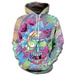 IRPONO Silly Cool involving film Cosplay 3d Spoof Print Pullover Hoodie Traditional Hoody Man/Females Vogue-02-X-Spacious