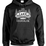 The Goozler CAMP CRYSTAL LAKE – dread jason hockey – Mens Pullover Hoodie, XL, Black