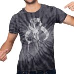 STAR WARS Mandalorian Emblem T-Shirt for Men Grownup Merch Graphic Tshirt Men’s Tee 2X 2XL XX-Obedient Veste E Boba Fett Skull Video Sport (Shaded Grey…