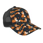 Foxes Unisex Baseball Cap Adjustable Dad Hat Trucker Hat Out of doors Cap Solar Hats for Males Girls
