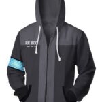 ValorSoul Game Cosplay Hoodies Jacket 3D Printed Hooded Unisex Loose Pullover Sweatshirt Black