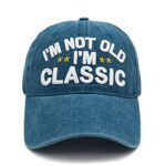 Funny Retirement Gifts Trucker Hat for Men Women,Unique Gag Birthday Gift Baseball Cap for Dad,Grandpa,Old Man,Senior Citizen
