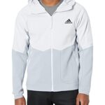 adidas Men’s Designed 4 Game Day Fullzip, Dash Grey, Large