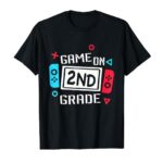 Video Game On 2nd Grade Cool Kids Team Second Back To School T-Shirt