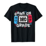 Back To School Game On 3rd Grade Funny Gamer Kids Boys T-Shirt