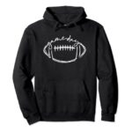 Game Day Football Game Day Vibes Football Lover Women Men Pullover Hoodie