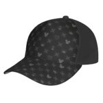 Kingdom Video Game Hearts Baseball Cap Classic Dad Hat Summer Outdoor Hats Adjustable Ball Cap Sports for Men Women Hat Black