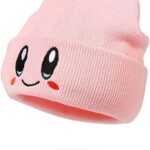 JILANI HANDICRAFT – Kirby Beanie Adult Size Anime Hat Accessory Kawaii, Medium-Large (Pink)