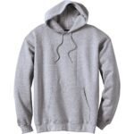 Hanes Men’s Ultimate Cotton Heavyweight Pullover Hoodie Sweatshirt, Light Steel, Small