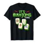 Mahjong Game Mah Jongg Online Player Tile T-Shirt