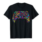 Funny Colourful Polka Dot Video Game International Dot Day T-Shirt