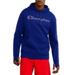 Champion, Game Day Moisture-Wicking Breathable Stretch Men’s Hoodie, Athletic Navy-586L3A, X-Large