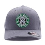 Star Wars Coffee Custom Embroidered HAT (S/M, Grey)