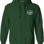 Koloa Surf Mens Big Game Fish Logo Pullover Hoodies-M-Olive/w