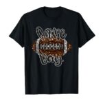Game Day Football Bling Bling Football Lover Fall Autumn T-Shirt