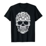 Halloween Skeleton Skull Gamer Controller Gaming Spooky Boys T-Shirt