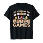 Cool Board Games For Men Women Game Nerd Gamer Chess Lovers T-Shirt