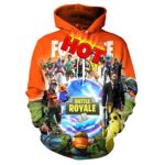 Bpcqdr Uniex 3d Printing Hoodie Anime Games Pullover Hoodie Battle Royale Sweatshirts BL5-Medium