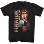 The Hunger Games Finnick Odair Adult Black Short Sleeve T Shirt Sci-fi Movies Graphic Tees
