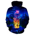 Lepmbt Unisex Game Hoodie 3d Printing Hoodies Anime Pullover Sweatshirts Creative Battle Royale Hoodie Jacket E-Medium