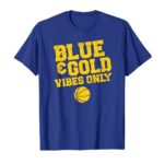 Blue Gold Game Day High School Basketball Group Team T-Shirt