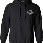 Koloa Surf Mens Big Game Fish Logo Pullover Hoodies-M-Black/w