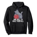 RPG Gaming D20 Tabletop Games Funny RPG Gamer Pullover Hoodie