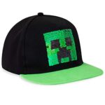 Minecraft Baseball Caps for Boys, Kids Trucker Hat with Creeper and TNT, One Size Baseball Cap, Official Video Game Merchandise for Childrens, Gifts for Gamers…