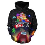 IZREEL Game hoodie unisex HD pattern sweatshirt game character sports pullover 2-S