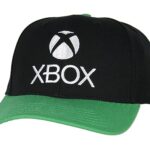 Xbox Mens’ Gaming Logo Snapback Hat Adult Precurve Adjustable Hat Cap | Perfect for Everyday Wear and Video Game Fans Black