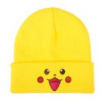 HASEENA Knit Beanie Hat for Men Women – Unisex Cuffed Plain Skull Knit Hat Cap Black