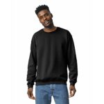 Gildan Men’s Heavy Blend Crewneck Sweatshirt – Medium – Black