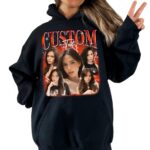 NAZENTI Custom Your Own Bootleg Shirt, Retro Custom Bootleg Rap Hoodie, Custom Bootleg, Custom Your Photo, Insert Your Design, Vintage Graphic 90s Hoodie, Boyfriend Gifts,…