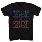 Pac-Man Official Pacman Video Game Shirt – Namco Atari Official T-Shirt (Black, Medium)
