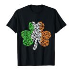 Video Gamer Shamrock Happy St Patricks Day Shirts Boys Men T-Shirt