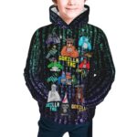 DARDDI Cartoon Gamer’s Hoodie: Elevate Your Style with Universal Game-Inspired Designs