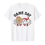 Baseball Game Day Groovy Vintage Shirts Funny Women Men Kid T-Shirt