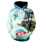 VSLJQ Unisex Hoodie Game Sweatshirt Cartoon Pullover Hooded 3D Print Hoodies For Men and Women 1-L