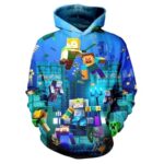 RHSDJF Unisex Game Hoodie 3d Print Fashion Pullover Sweatshirt Teen Cartoon Hoodies With Pocket 1-S
